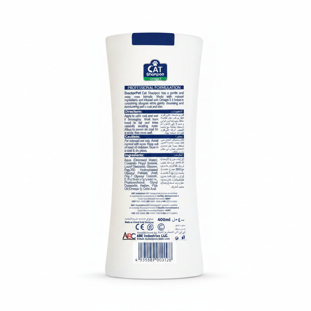Cat Shampoo Omega-3