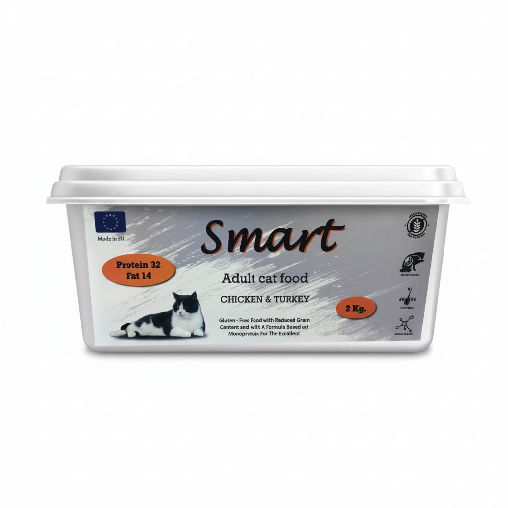 Smart Dry Food for Adult Chicken & Turkey 2kg