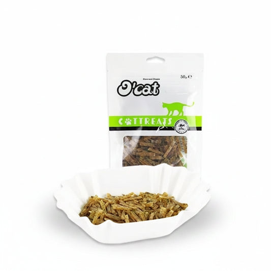 O'Cat Shicken & Seaweed Cat Treat 50g