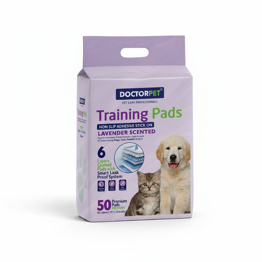 TRAINING PADS 45x60cm 30g with stick on Lavender