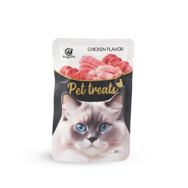 BesgerPet Cat wet Food Chicken Flavor in jelly 85g