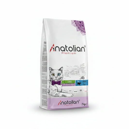 Anatolian Prernlum With Lamb Meat Cat Food for neutered cats 2 kg