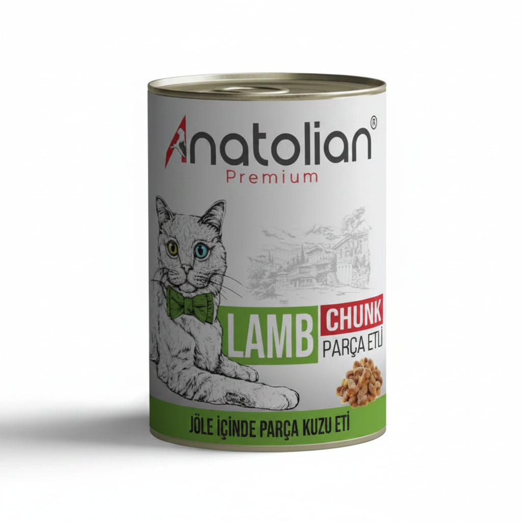 Anatolian Premium With Lamb Cat Wet Food For Adult Cats chunk 400 grm