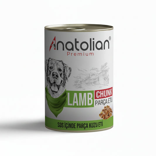 Anatolian Premium With Lamb Dog Wet Food For Adult Dogs chunk 400 grm