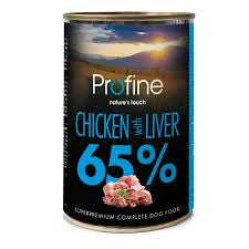 Profine Chicken with Liver Adult Dog Wet Food 400g