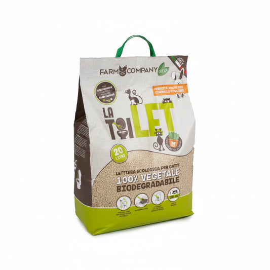 Farm Company LaToilet biodegradable cat litter - 10Lt