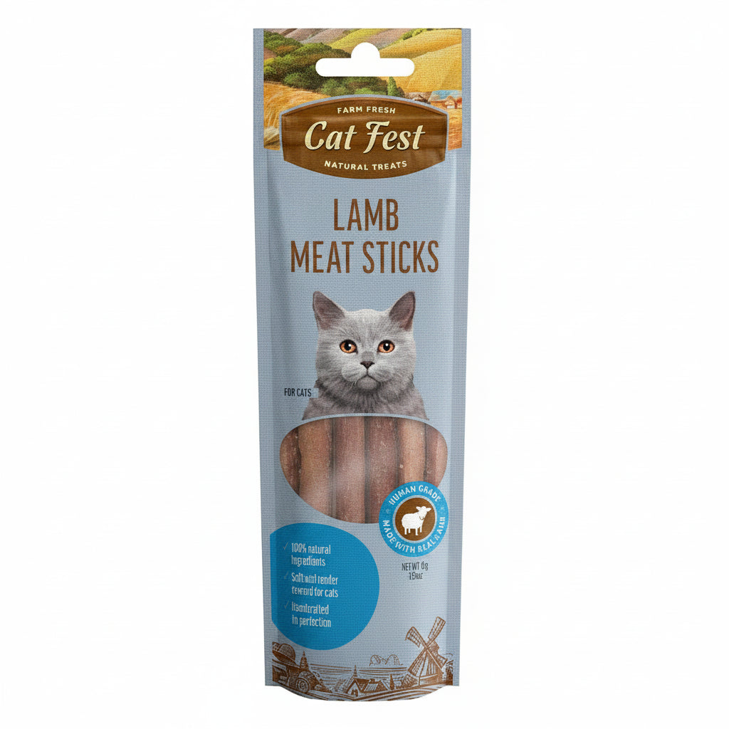Meat sticks lamb for cat (45g)