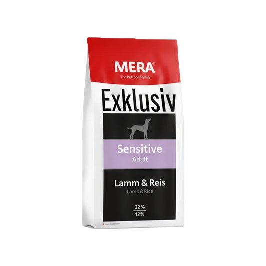 MERA EXCLUSIVE - SENSITIVE ADULT LAMB & RICE 15KG