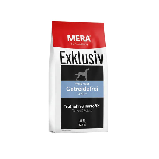 MERA EXCLUSIVE - FRESH MEAT GRAIN-FREE ADULT TURKEY & POTATO 15 KG