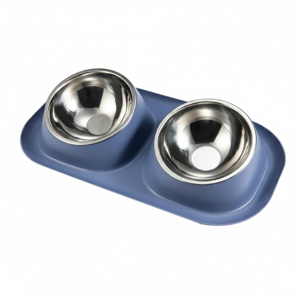 Petco Double Stainless Steel Bowl
