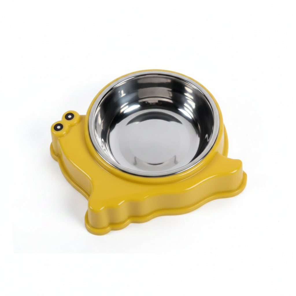 Single Bowl with Stainless Steel Removable Bowl Snail Shape