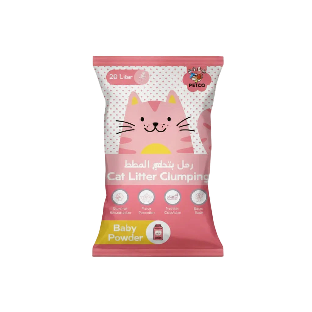 Petco Baby Powder Cat Litter 25L