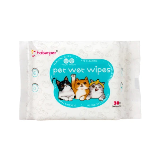 Haisenpet Anti Bacterial Pet Wet Wipes