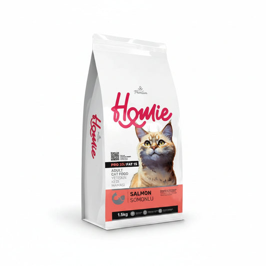 Homie Dry Food Super Premium Cat Adult Salmon 1.5kg