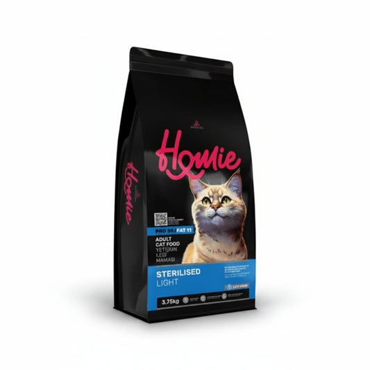 Homie Dry Food Special Cat Adult Sterilised & Light Low Grain 3.75kg