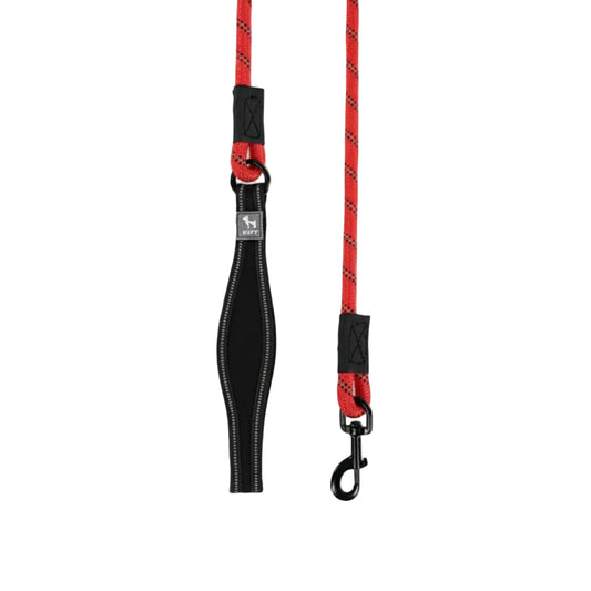HUFT Rope Leash For Dog - Red - 1.2 m