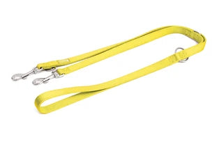 Nylon Training Leash YELLOW 2x200cm