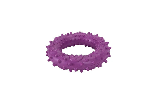 Rubber Toy Hoop VIOLET 9,2 x 9,2 x 2,4cm