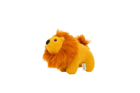 Tough Lion Toy With Squeaker 25x10cm