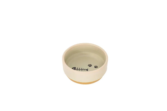 Cyllene Bowl BEIGE 12 x 12 x 5 cm HANDCRAFTED (300ml)