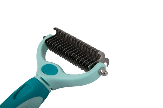 Double-Sided de-Matting Brush 17 x 10,2 x 2,7cm