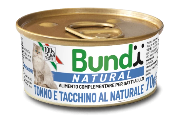 BUNDY NATURALI Tuna and Turkey 70g