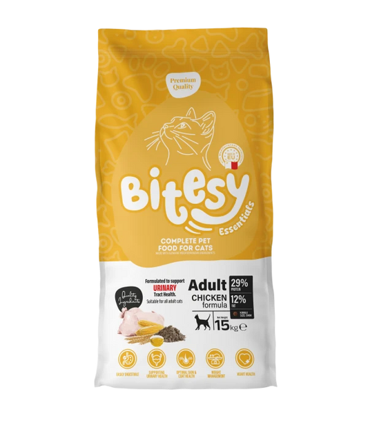 Bitesy Essentials Adult Cat Urinary – Chicken (15 kg)