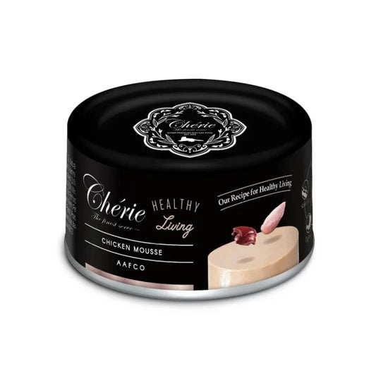 Cherie Healthy Living Chicken Mousse Adult Cat Wet Food 80g