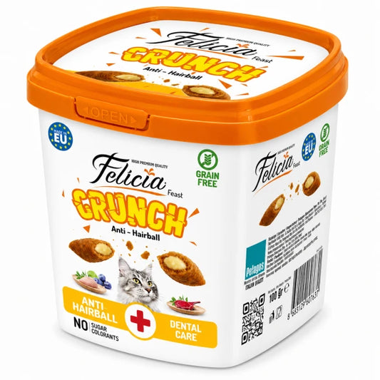 Felicia Crunsh Energy Dental Care Cat Treat 100g