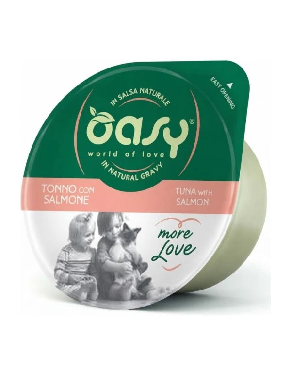 Oasy More Love Tuna with Salmon 70g