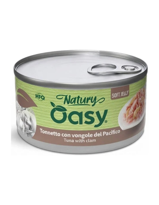 Oasy Soft Jelly Tuna with Clam For Adult Cat 85g