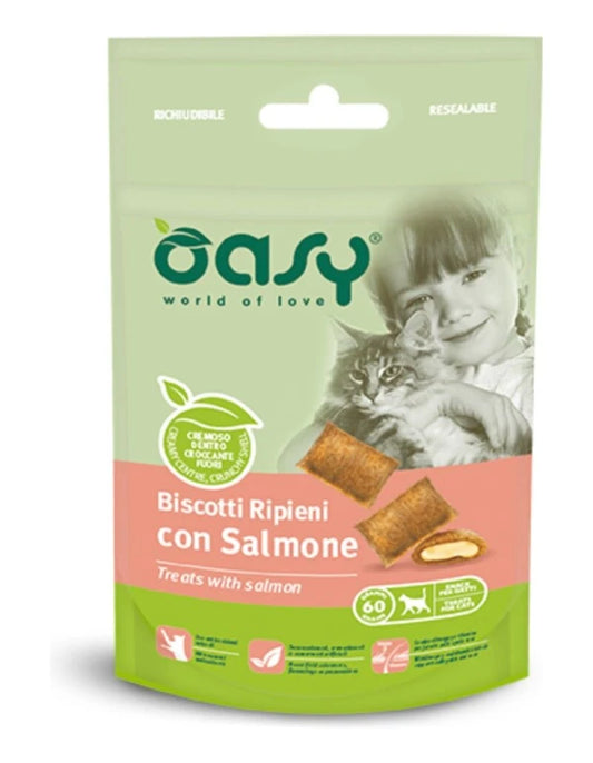 Oasy Treats with Salmon 60g