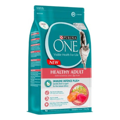Purina One Healthy Adult Salmon & Tuna 1.2kg