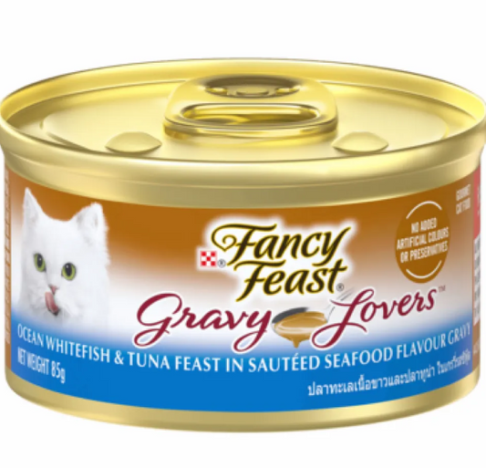 Purina Fancy Feast Gravy Lovers Ocean Whitefish & Tuna