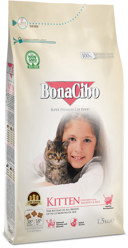 BonaCibo Chicken With Anchovy & Rice 1.5kg