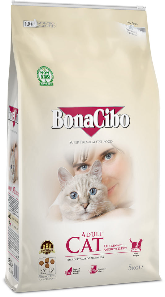 BonaCibo Chicken With Anchovy & Rice 5kg