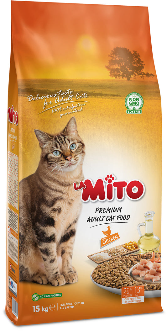 La Mito Dry Food Chicken For Adult Cat 15kg