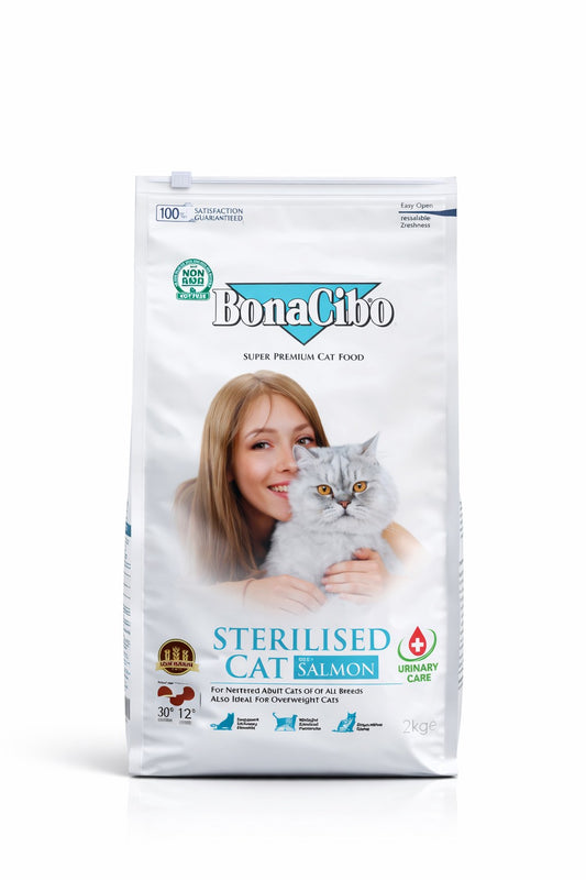 BonaCibo Sterlized Salmon 2 kg