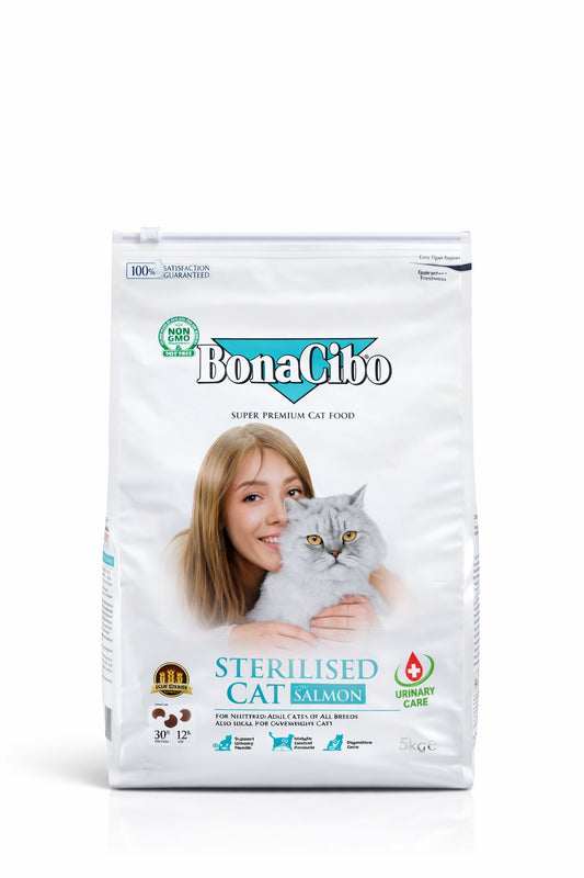 BonaCibo Sterlized Salmon 5 kg