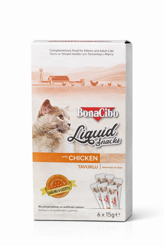 BonaCibo Liquid Snacks Chicken 90 gm