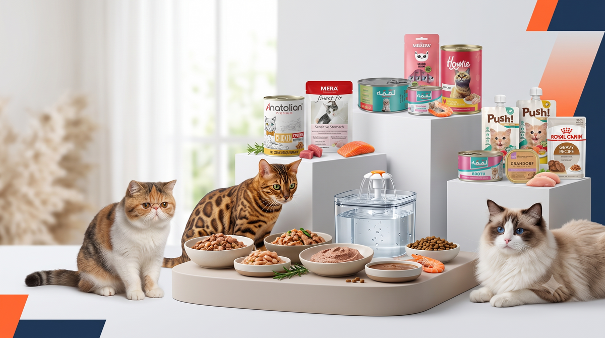 Hydration & Gourmet Care: Complete Wet Cat Food & Toppers Guide for Kuwait Homes