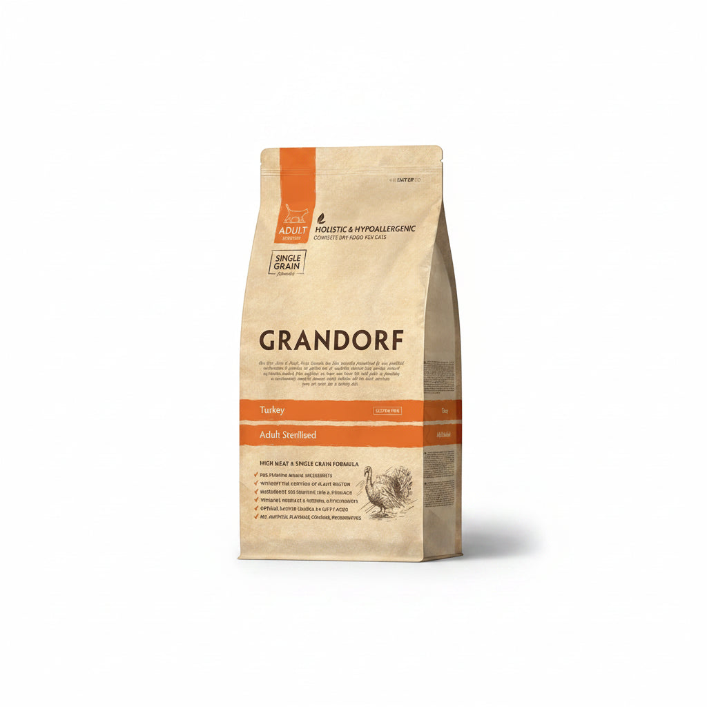 Grandorf Turkey  -  Adult Sterilized Cat 2kg