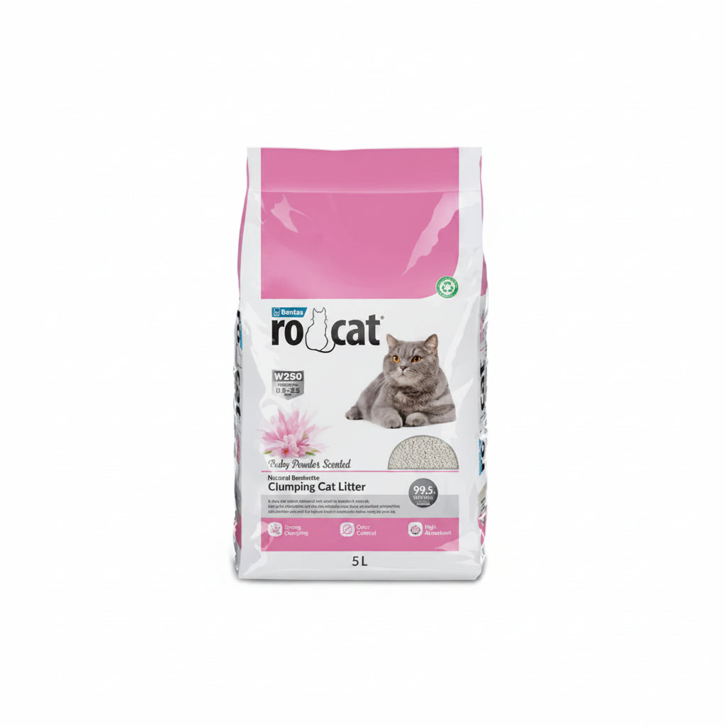 RoCat Baby Powder Cat Litter 5L