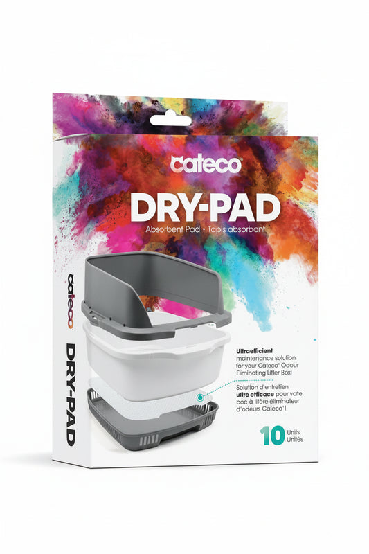 Canada Litter Cateco Dry Pads Pack of 10