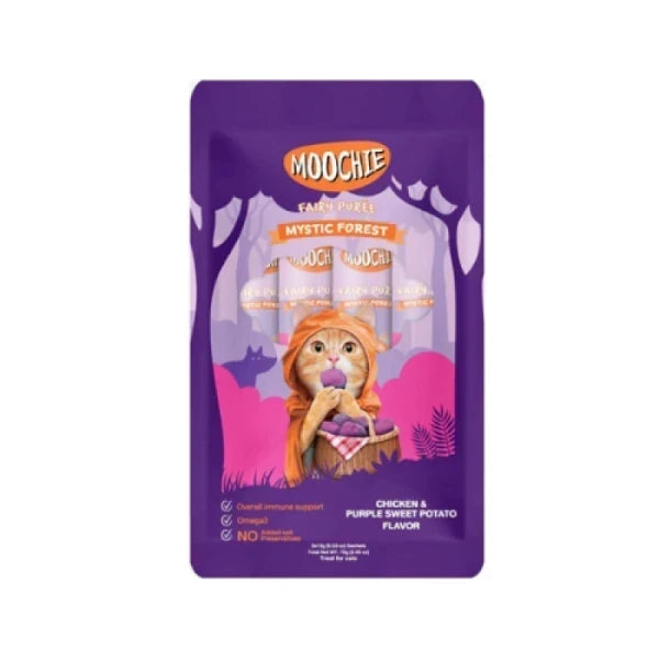 Moochie Fairy Puree - Chicken & Purple Sweet Potato 5x15g