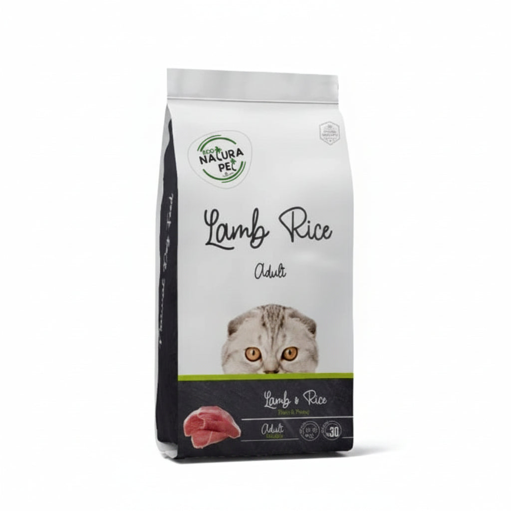 Eco Natura Pet Lamb & Rice Adult Cat Food 1.5Kg