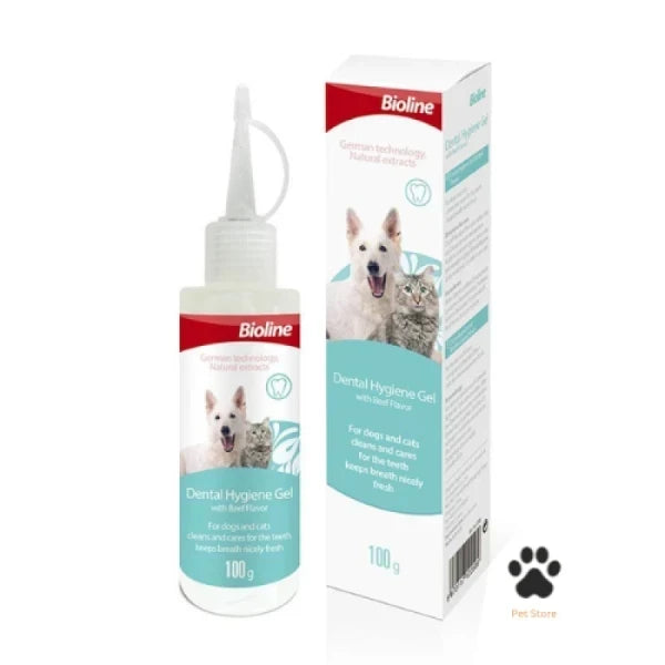 Bioline Dental Hygiene Gel with Beef Flavor