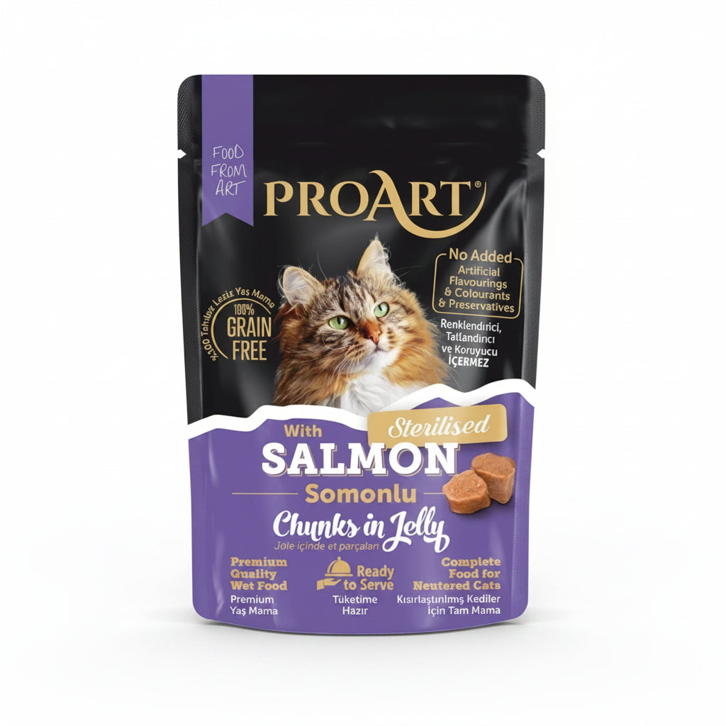 ProArt Cat Wet Food Salmon in jelly 85g