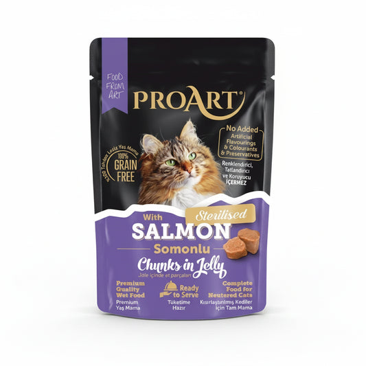 ProArt Cat Wet Food Salmon in jelly 85g