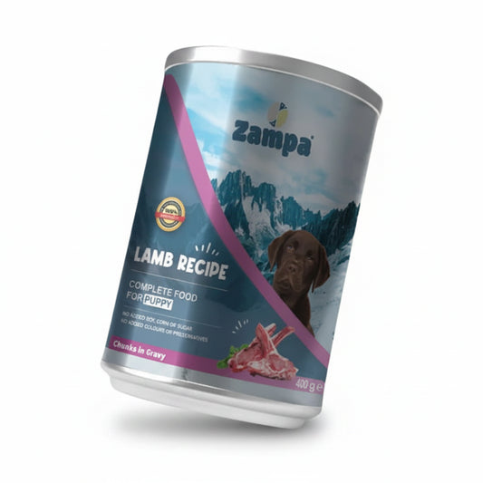 Zampa Lamp Puppy Wet Food 400g